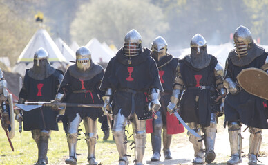 Czech medieval warriors