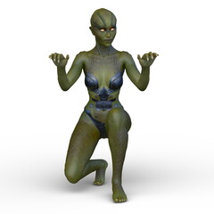 女性エイリアン