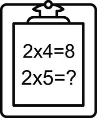 Unique Line Vector icon