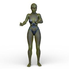 女性エイリアン