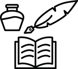 Unique Line Vector icon