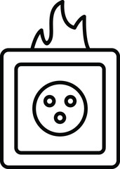 Unique Line Vector icon