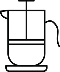 Unique Line vector Icon