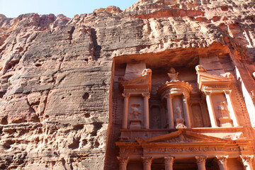 
Alternative view of Petra monument, Jordan