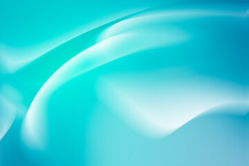 Abstract blue background, beautiful lines and blur