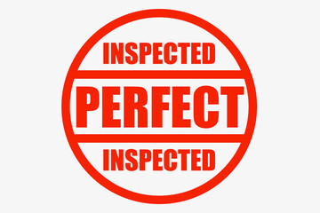 検査済スタンプ