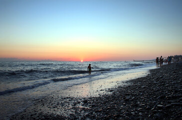 Beach on the Black Sea