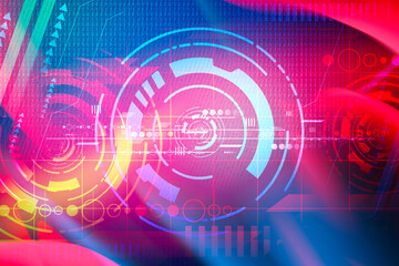background abstract technology communication and business concept