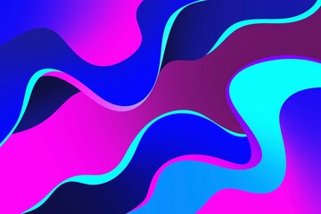 Abstract gradient pink purple and blue colorful background