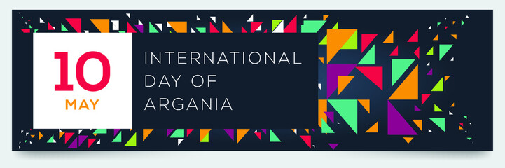 International Day of Argania, held on 10 May.	