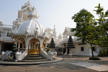 In the white temple