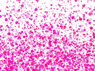 カラフルなバブルの背景素材