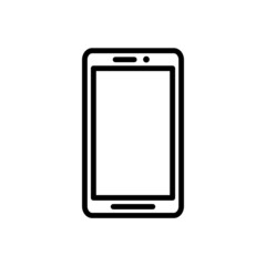 phone mobile new icon simple vector