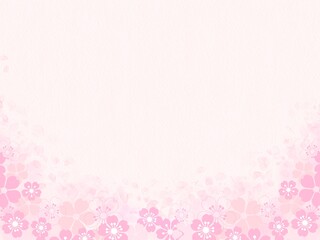 Obraz premium 桜の花の背景素材