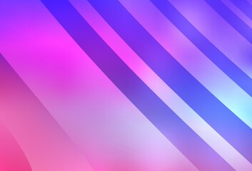 Fototapeta premium Light Pink, Blue vector colorful blur background.