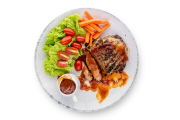 Pork Steak with Tomato