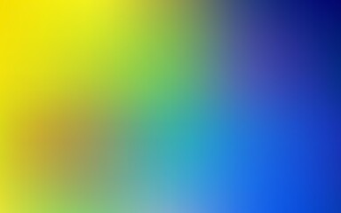Light blue, yellow vector blur layout.