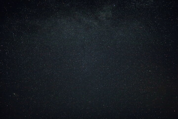 sky in the night with stars planets and comets