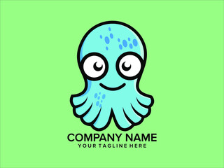 the octopus logo looks cute