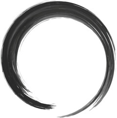 Circle pink frame with space