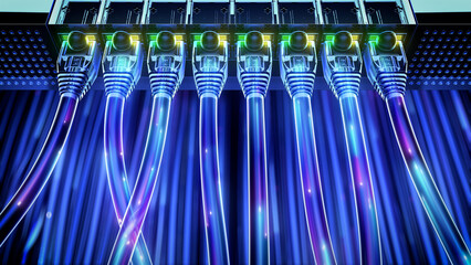 Ethernet Cables Visual Effects