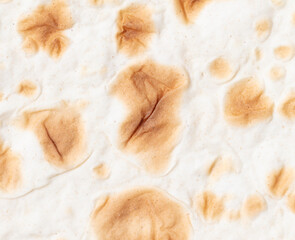 Lavash flatbread as a background.