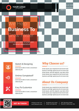 Corporate Flyer,leftlet,vector,editable