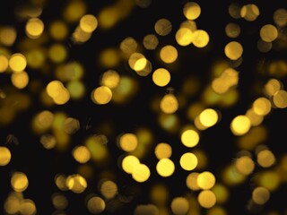 ゴールドにキラキラ輝く背景素材