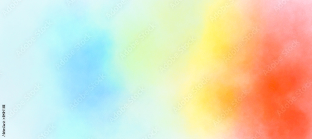 Poster colourful abstract long minimal banner. light neutral background with arrows and copy space for text