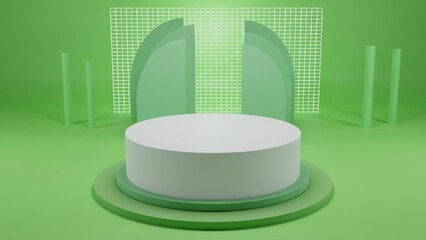 organic food product mock up