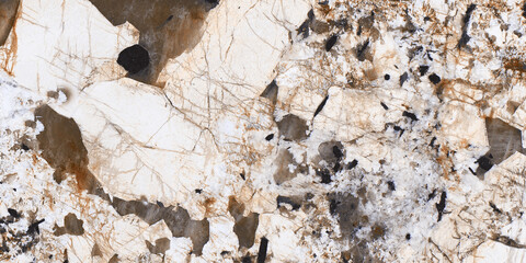 Patagonia azulado - natural quartzite stone, photo of slab texture for perfect interior of background. - obrazy, fototapety, plakaty