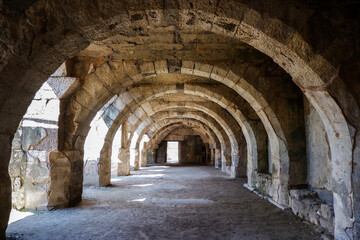 Obraz premium Agora Open Air Museum in Izmir, Turkey