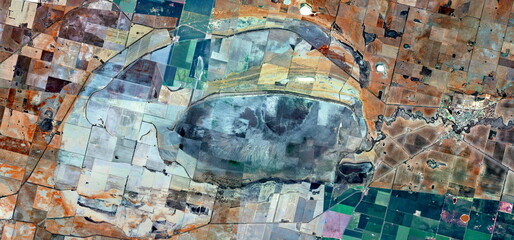 abstract landscape photo of the deserts of Africa from the air emulating the shapes and colors of the blast wave,, Genre: Abstract naturalism, from the abstract to the figurative