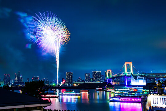 お台場レインボー花火 の画像 151 件の Stock 写真 ベクターおよびビデオ Adobe Stock