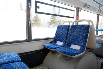 interior of new modern bus © Семен Саливанчук