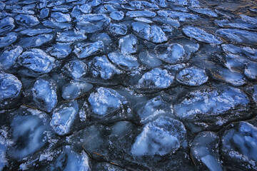 piece of ice baikal on ice, nature winter season crystal water transparent outdoor