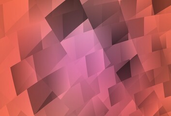 Light Pink vector backdrop with rhombus.
