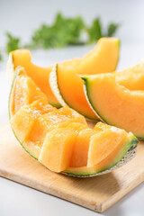 甘くて美味しいマスクメロン