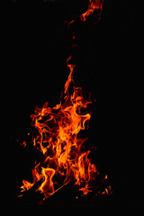 Obraz premium Feu de camp