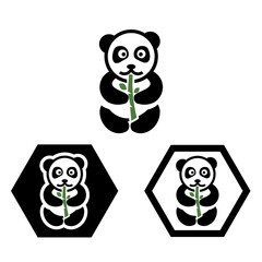 Cute Panda Logo