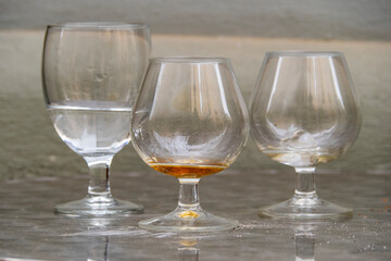 Copas de cristak