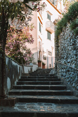 staircase in the old town