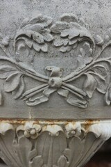 coat of arms on the wall