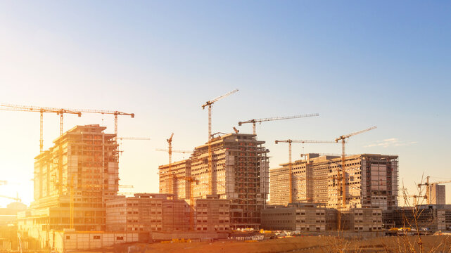 city hospital construction, istanbul, basaksehir