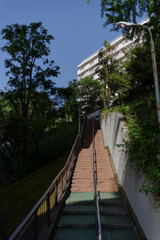 階段のある風景