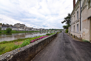 Fototapeta na wymiar Frankreich - Amboise - Loire - Insel I'll d'or