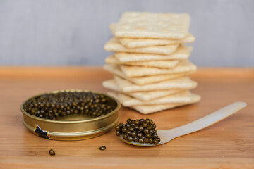 Luxurious cuisine snack. 