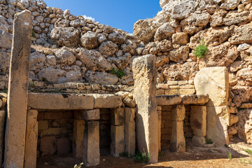 Megalith stones on Gozo