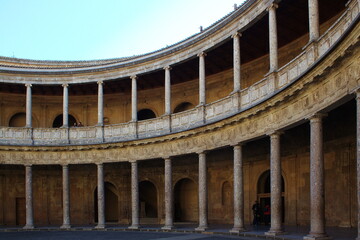 Fototapeta premium spagna, andalusia, granada, alhambra, alcazaba
