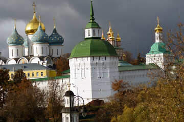 Trinity Sergius Lavra, Sergiev Posad, Russia. UNESCO World Heritage Site.